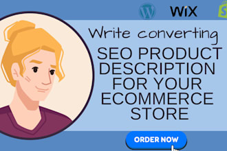 craft converting and seo product description for your online and ecommerce store