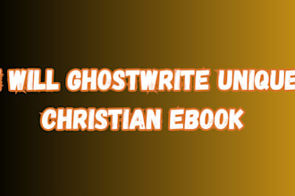 ghostwrite unique christian ebook, devotional ghostwriter, prayer journal