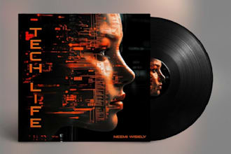 design professional music album cover art