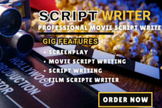 movie script writer screenplay writer movie tv scripts film script screenwriting