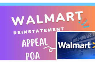 reinstate walmart suspension and write appeal letter poa