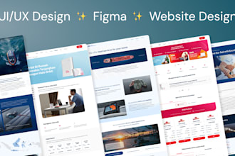 design clean and modern UI UX for your web or mobile app