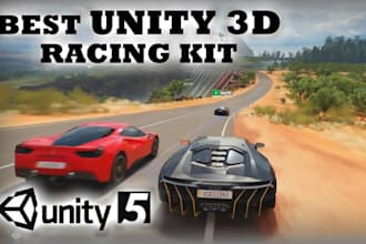create extreme online 3d multiplayer car racing game in unity