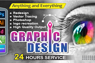 edit, modify, retrace, vectorize in photoshop and illustrator