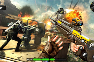 develop online multiplayer game p2p mobile game meterverse game 2d 3d unity game