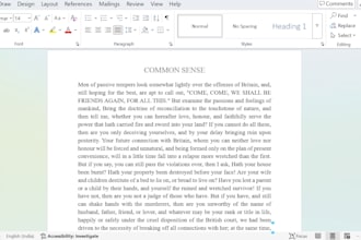 do accurate and fast data entry, word, excel, typing services