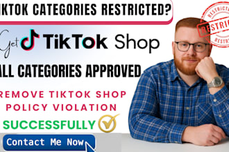 fix tiktok issue get tiktok shop category approved unlock restricted categories
