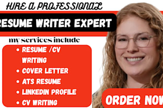 create a professional ats, english or german CV resume, cover letter writing