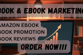 do ebook and book promotion marketing amazon booktok audio book increase sales