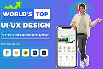 design professional UI UX design for your website, mobile app, or game interface