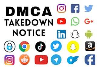 send dmca takedown notice to google ,onlyfans,fb,tiktok,all social media