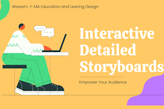 create engaging interactive learning storyboards for effective elearning