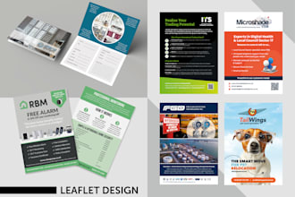 create your bespoke leaflet or flyer