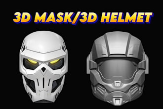 3d helmet 3d model cosplay helmet 3d armor for cosplay 3d mask for 3d print