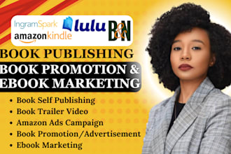 amazon kdp ads self publishing book trailer video book promotion ebook marketing