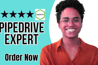 setup pipedrive CRM, ai automation workflow as CRM expert consultant