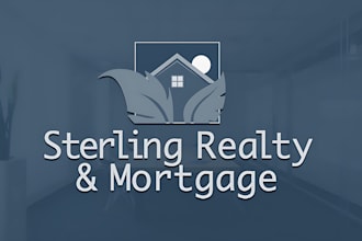 create creative real estate, property, mortgage, or construction business logo