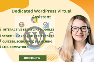 be your expert wordpress virtual assistant for tasks, updates and tech support