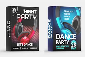 create software box mockups and packaging designs in 24 hour