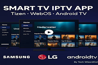 build m3u playlist app, iptv app, smart tv, ibo player clone and mobile