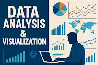 perform data analysis and visualization using python, power bi, tableau