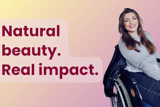 be your photogenic wheelchair model for inclusive brands