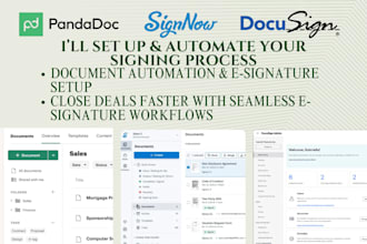 create converting pandadoc docusign signnow proposal template design e signature