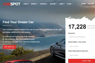 build squarespace car dealership website automotive rental site vehicle listing