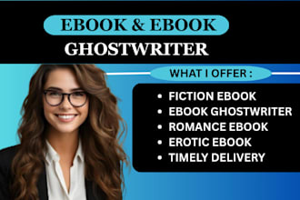 ghostwrite romance novel, erotic story, fiction ebook, bdsm story, kinky story