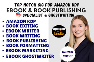professionally format your ebook for amazon KDP and print