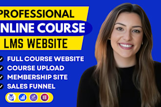 build wordpress lms website with membership website using learndash tutor lms