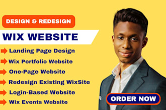 wix website design wix ecommerce website wix responsive website wix redesign web