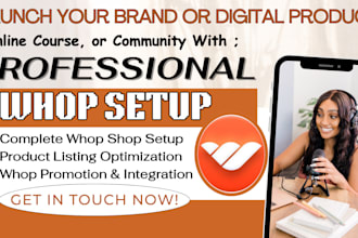 setup 7 figures whop store, whop digital product store, whop marketing manager