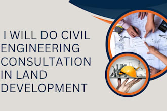 do civil engineering consultation in land development