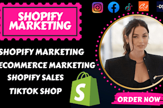 boost shopify ecommerce marketing sales,tiktok shop ads setup,shopify promotion