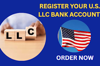 create US llc bank account creation, llc bank account, company bank account UK