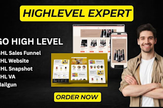 ghl sales funnel go high level website ghl VA ghl snapshot mailgun
