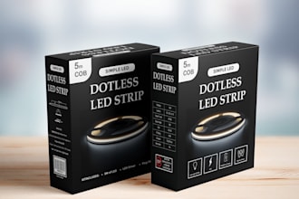 do custom box packaging design and product box design