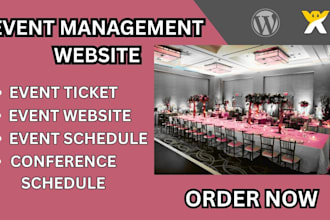 create website for event listings ticket selling with eventon event calendar