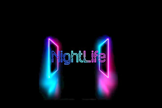 create bar, club, hookah, bartender, drinks, nightclub logo