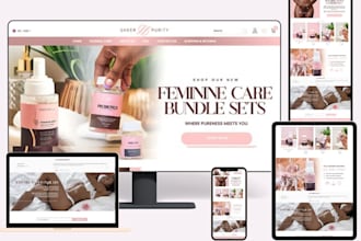 skin care website cosmetics website skin care shopify store