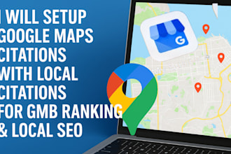 setup google maps citations with local citations for gmb ranking and local SEO