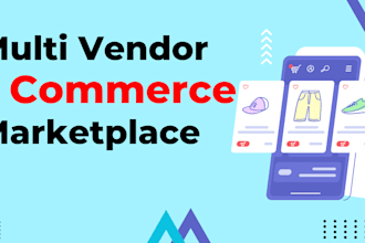 create multi vendor ecommerce marketplace website
