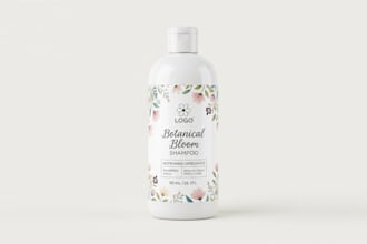 amazon product label, perfume label drink label and packaging design