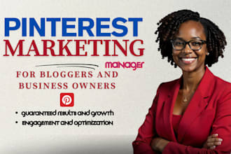 setup, optimize, and manage your pinterest marketing for your business and blog