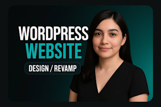 design, revamp, edit or fix wordpress elementor pro website