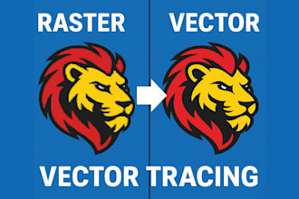 do professional vector tracing and convert your logo to svg, ai or eps