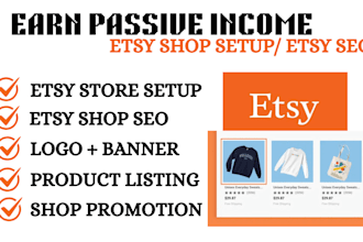 etsy shop setup with etsy product etsy listing etsy digital product, etsy SEO