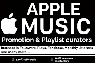 your songs to an apple music playlist for a month, apple music promotion