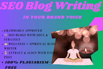 write an SEO article for wellness and spiritual brands